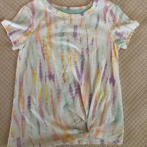 2/$10 😊 Cat & Jack Girls Tie Dye Tee Sz 4T